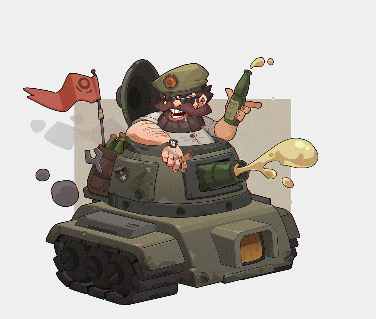 啤酒坦克