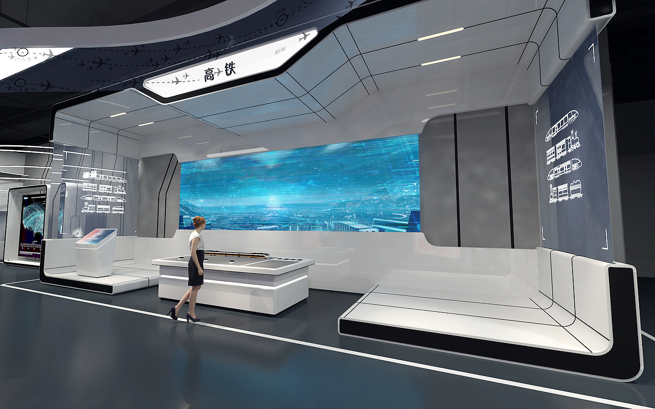 科技馆系列 | Urban traffic（图ZMTA2NjUxMjg0） - 展陈设计 - 站酷设计师宁静之夏温如阳原创素材 - 站酷ZCOOL