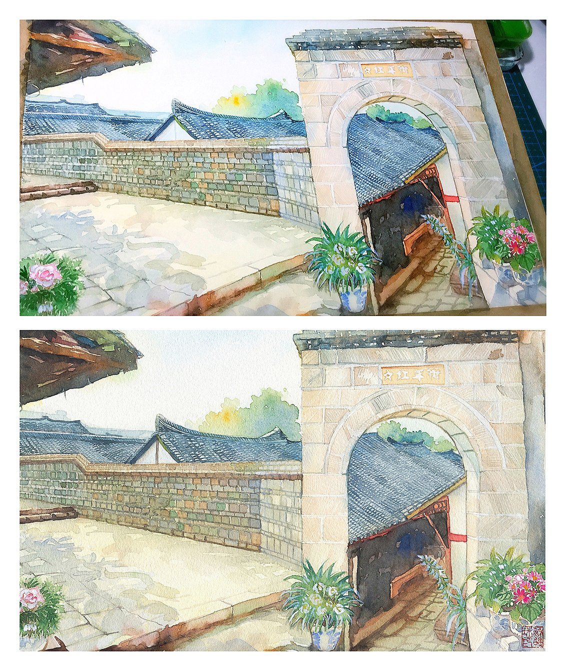 手绘城市系列——《贵州》（图ZNTcwNDg1Mjg=） - 商业插画 - 站酷设计师阿骨AOKI原创素材 - 站酷ZCOOL