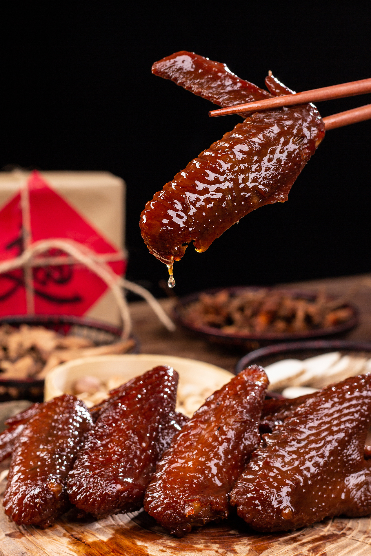 福鼎特色小吃蜜汁鸡翅