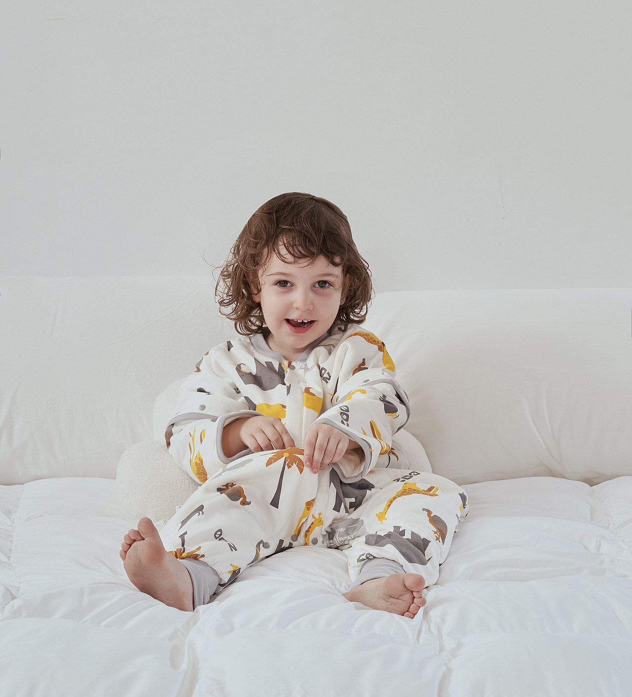 儿童睡袋家纺毛毯拍摄