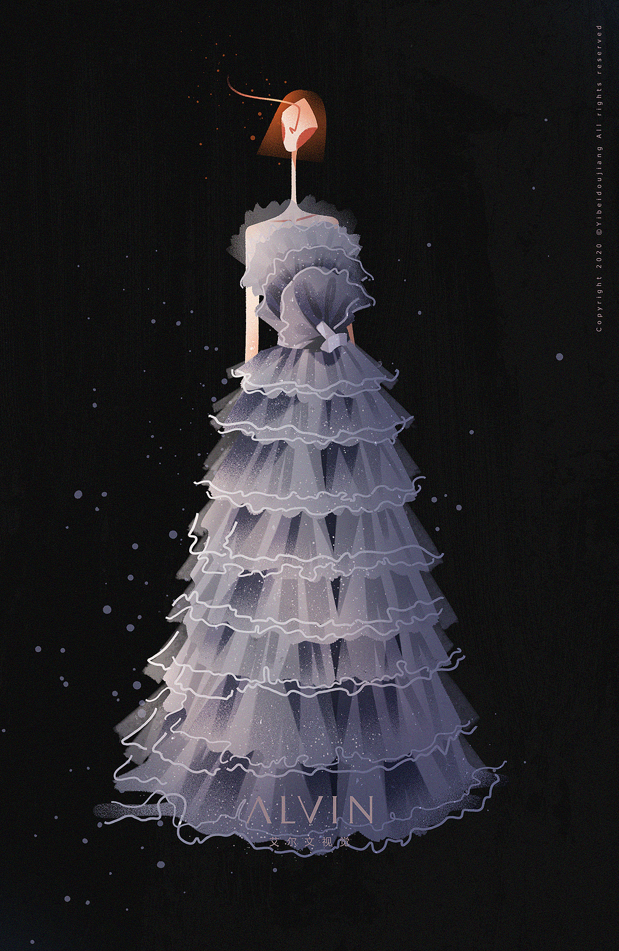 我喜欢黑,也亦喜欢白,
当黑白交织在一起,又融合出了另一种不仅拥有神秘还有一丝纯洁的颜色<br>————灰