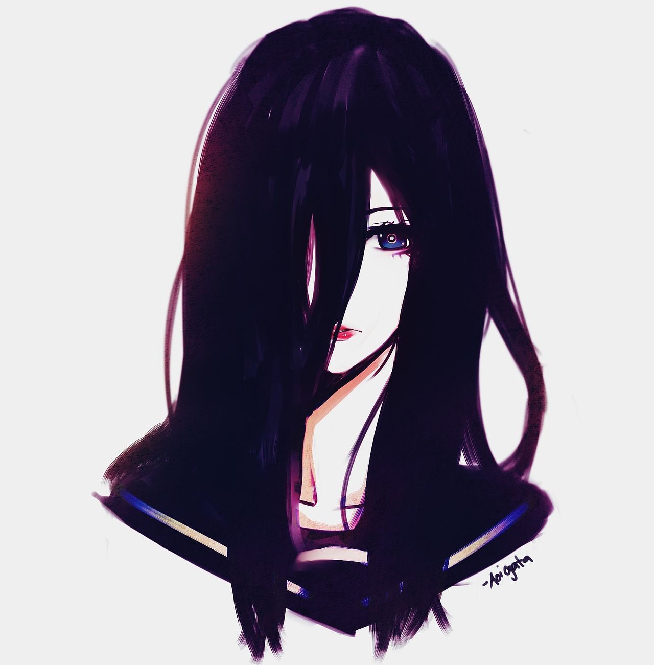 36期分享一波!国外日本大神Aoi Ogata插画师的作品