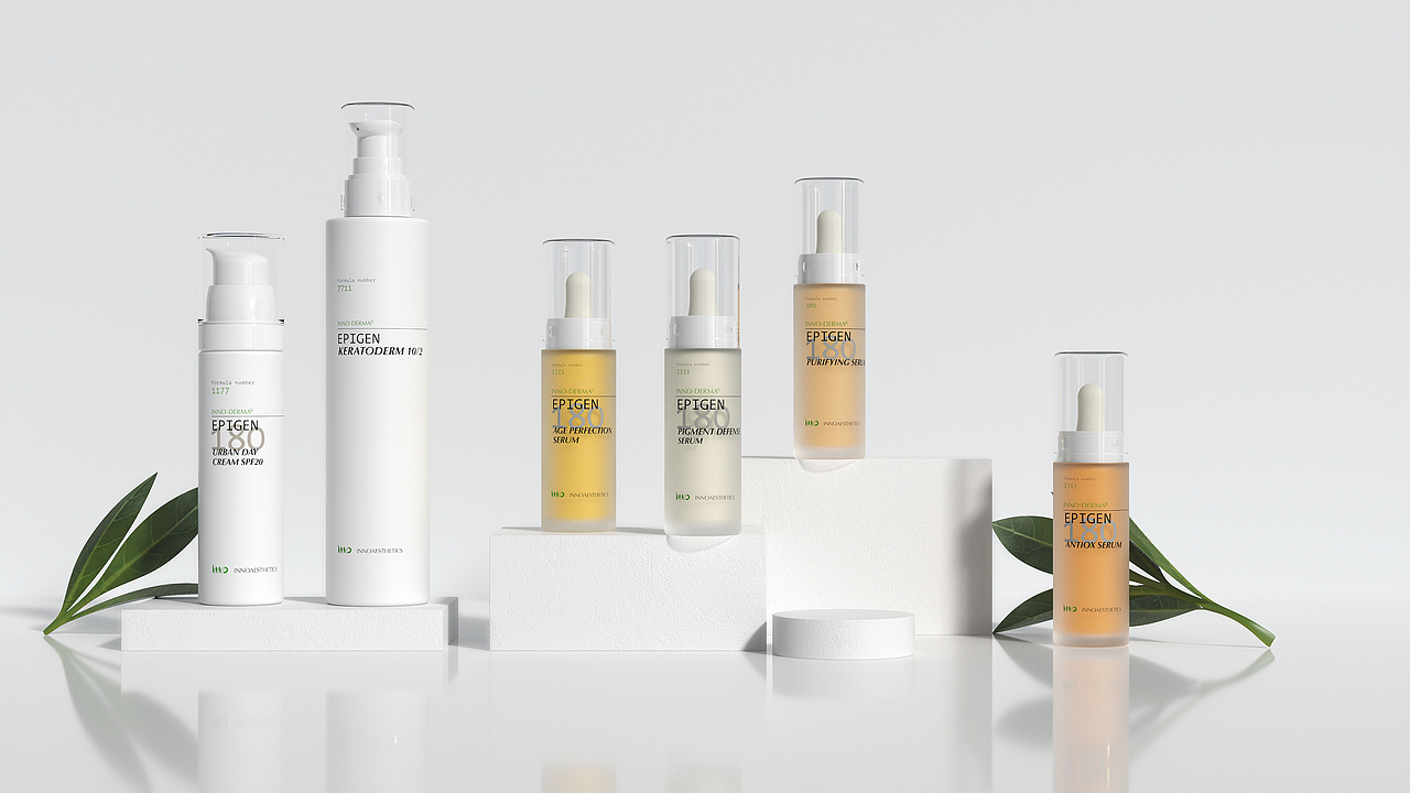 护肤品场景渲染|三维|场景|summerair_原创作品-站酷zcool