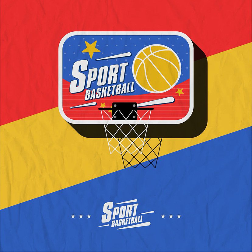 美式篮球主题品牌形象设计