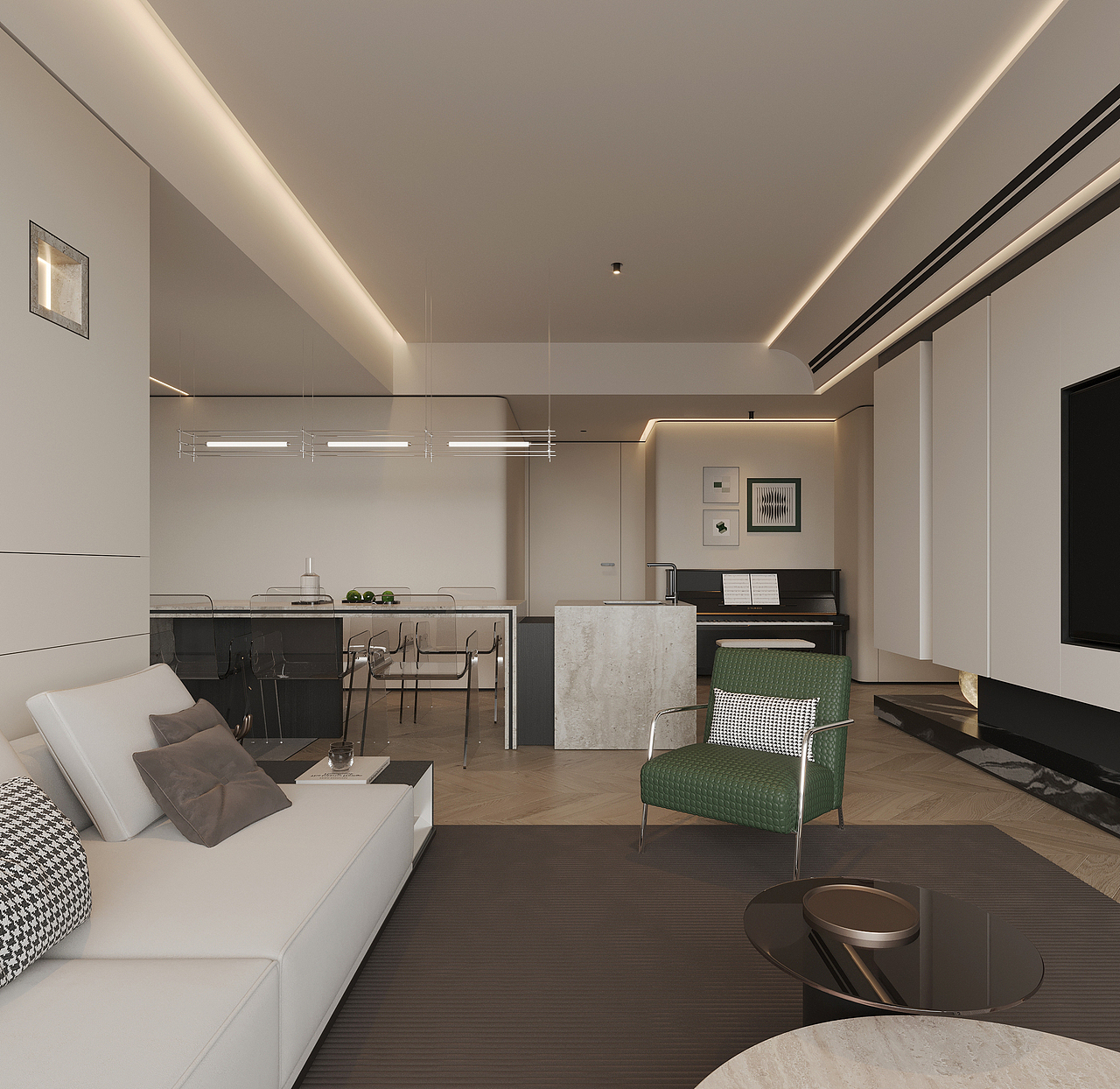 鸿源華府#案例分享！！！（图ZMzY0OTk1NTYw） - 家装设计 - 站酷设计师CH室内设计事务所原创素材 - 站酷ZCOOL