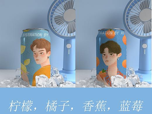 【包装插画】鲜嫩可口的小男孩啊