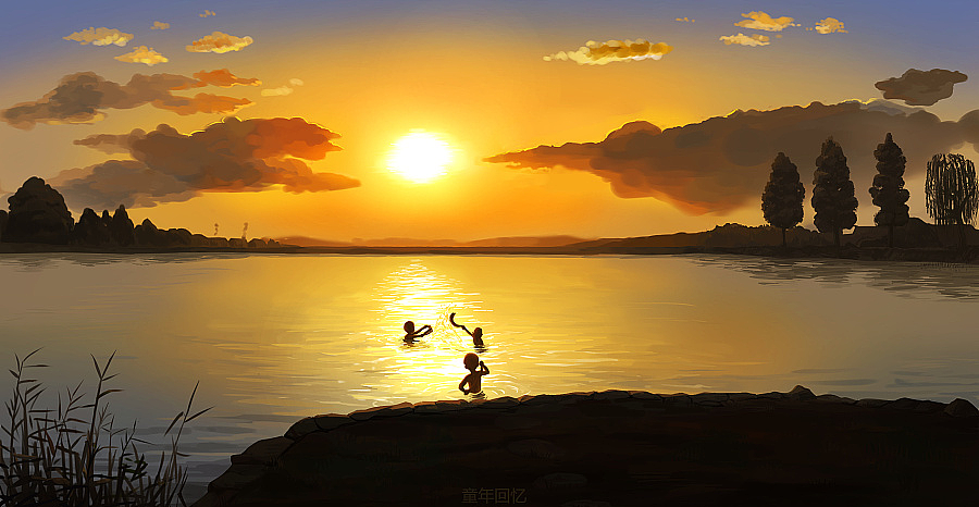 某大神的作品   转载过来   回忆童年   hin有泪点啊