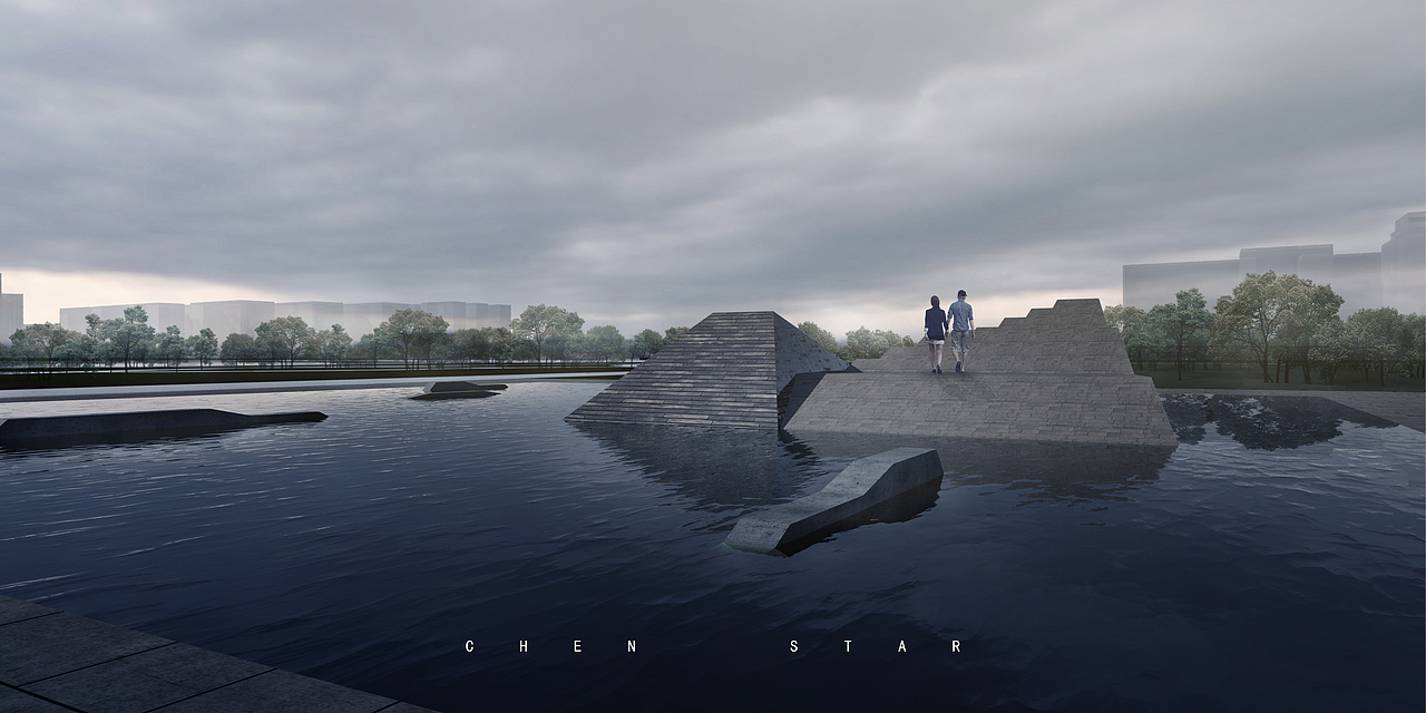 岳州博物馆（图ZOTU0NTc0NjA=） - 建筑设计 - 站酷设计师CHEN_STAR原创素材 - 站酷ZCOOL