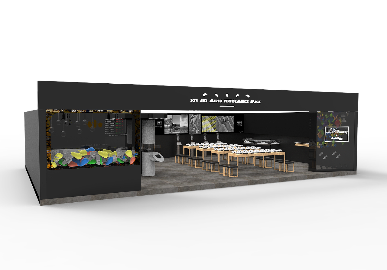 科技风店面陈列设计