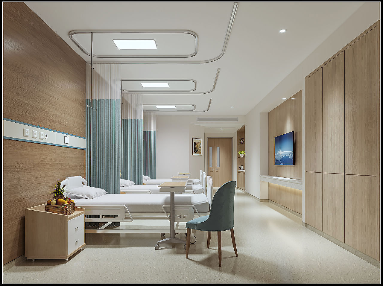 筋斗云效果图 办公展示