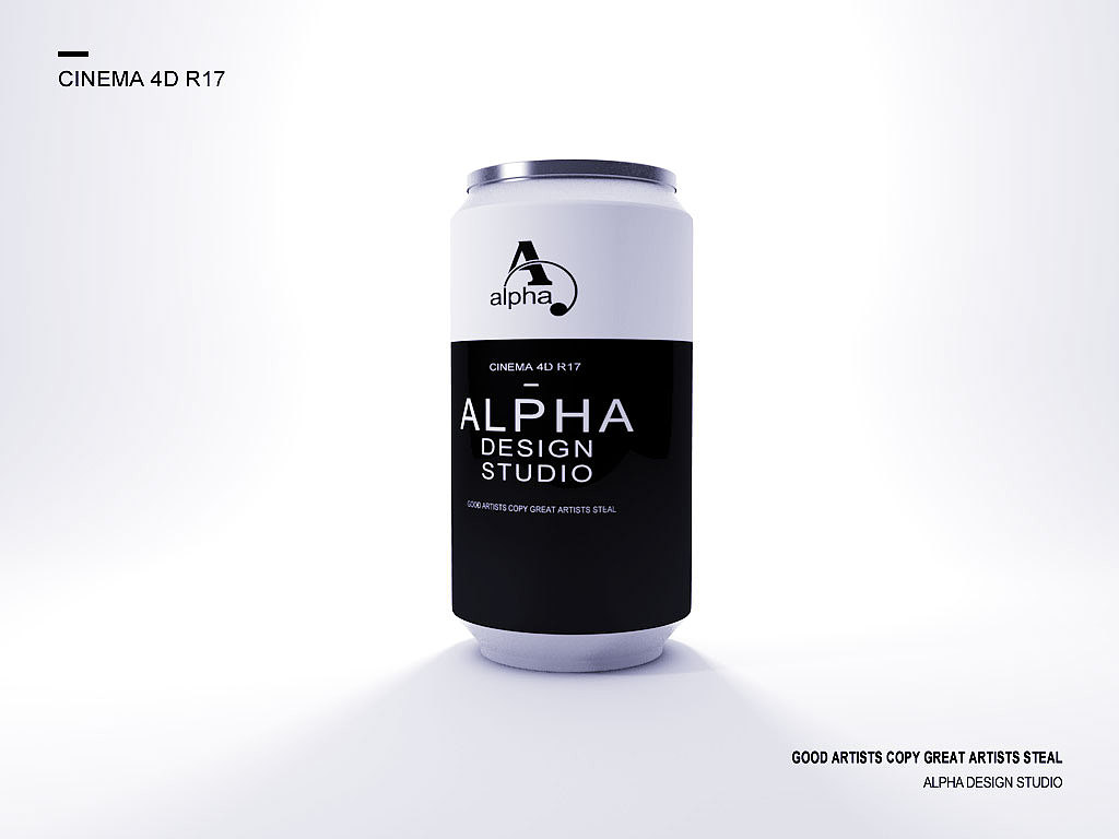 C4D设计 易拉罐
