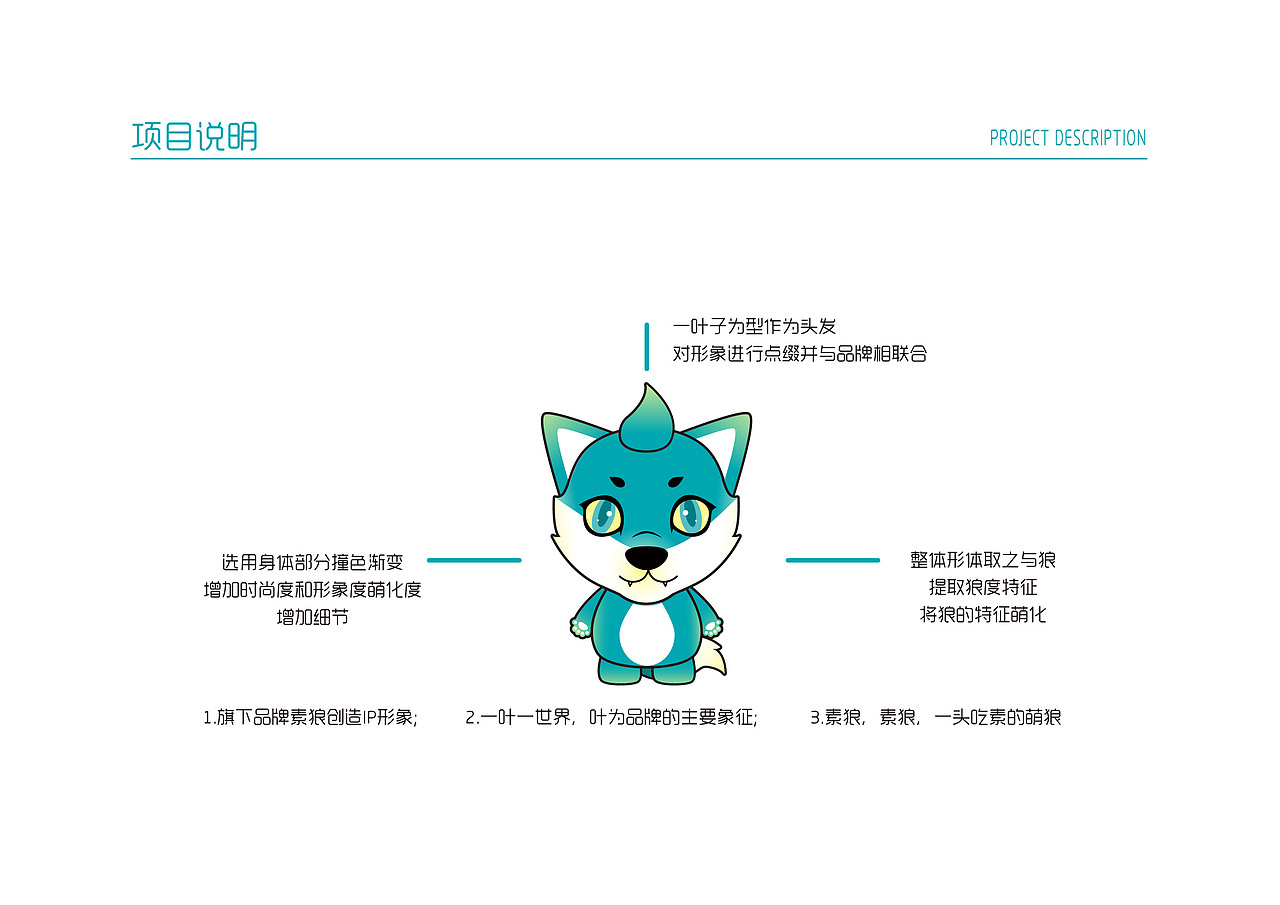 ip形象设计——素狼