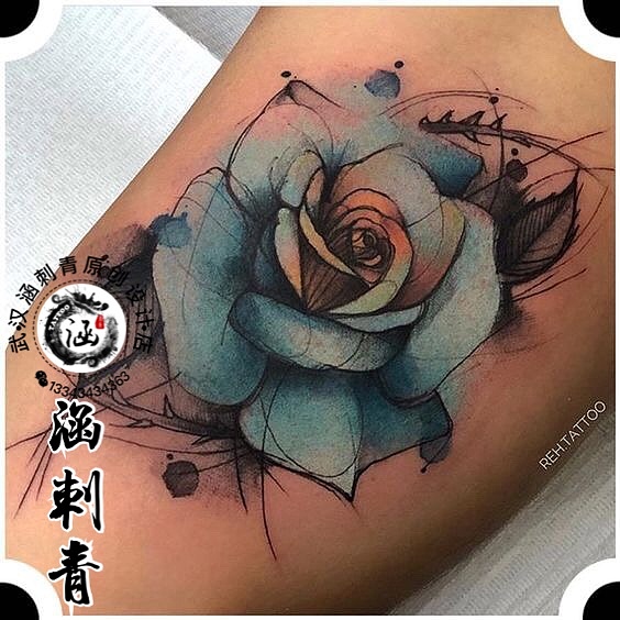 纹身、小清新纹身、纹身图案、