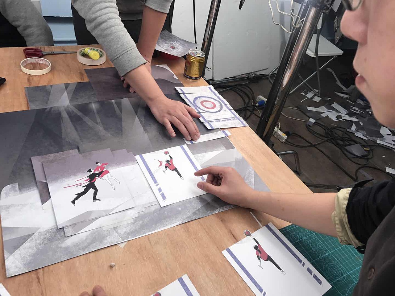 鹈鹕动画作品-腾讯体育“冬奥会定格动画”（图ZMTE0NjEwMjE2） - 短片 - 站酷设计师鹈鹕动画原创素材 - 站酷ZCOOL