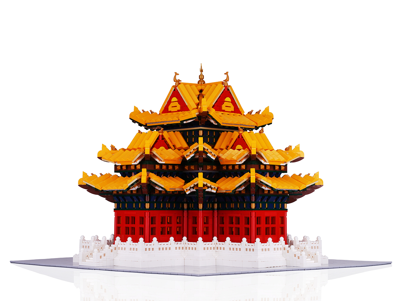 【乐高moc】《角楼》北京·故宫