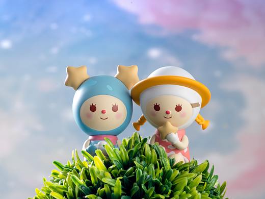 SIMONTOYS PLANET TITA-TITA行星人家族盲盒手办模型