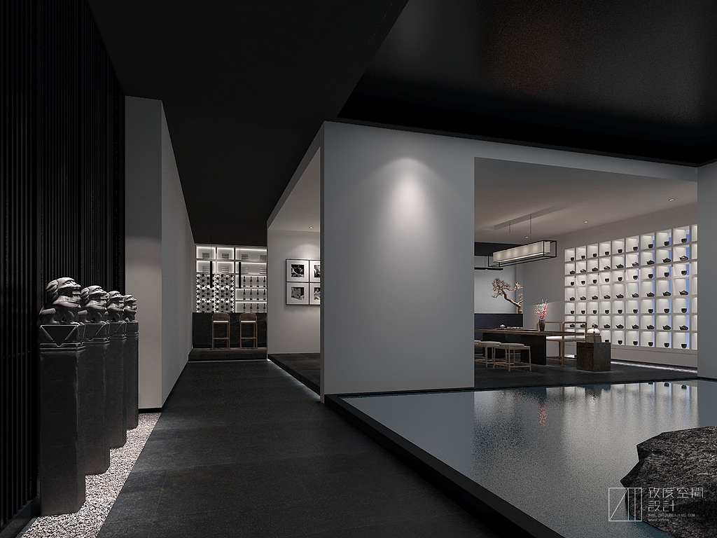 轻色养生馆终端形象设计（图ZMTM3MjA0MTMy） - 家装设计 - 站酷设计师致度空间原创素材 - 站酷ZCOOL