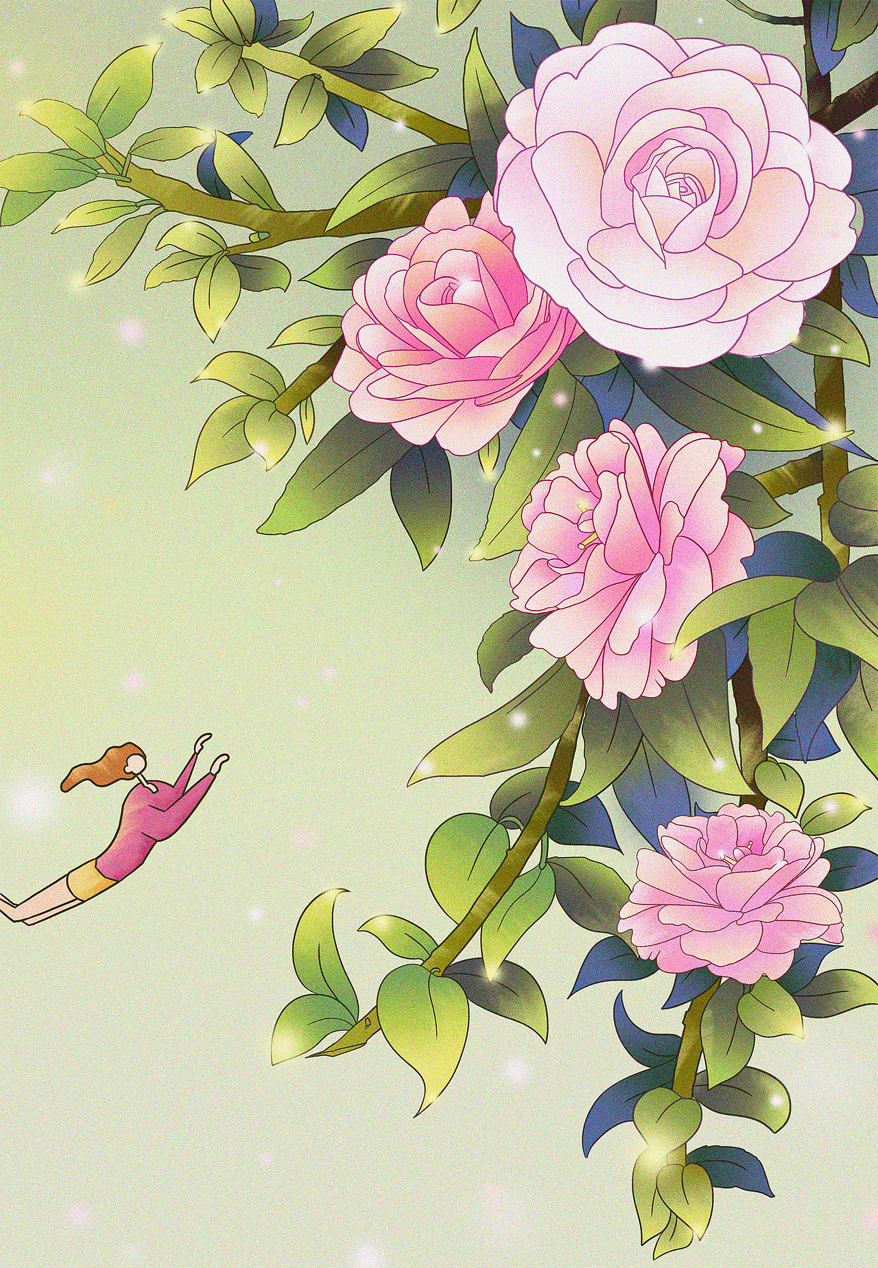 花儿（图ZMTk4NDUwMzMy） - 商业插画 - 站酷设计师匆匆儿原创素材 - 站酷ZCOOL