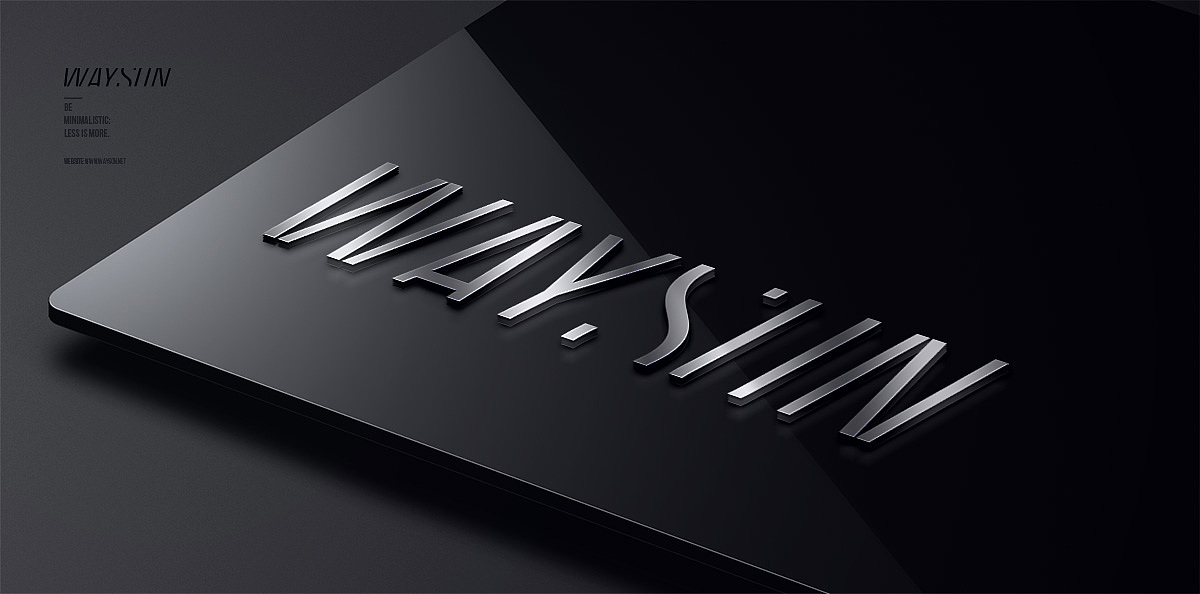 Be minimalistic: Less is more.