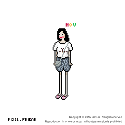 像素伙伴 Pixel Friend-新朋友，你好（图ZMzAxMDk0MDQ=） - 像素画 - 站酷设计师秋千上的树叶原创素材 - 站酷ZCOOL