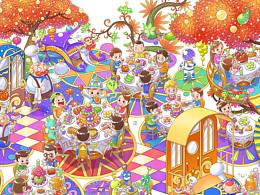 派火车-餐车&无限延展奇妙餐厅车厢