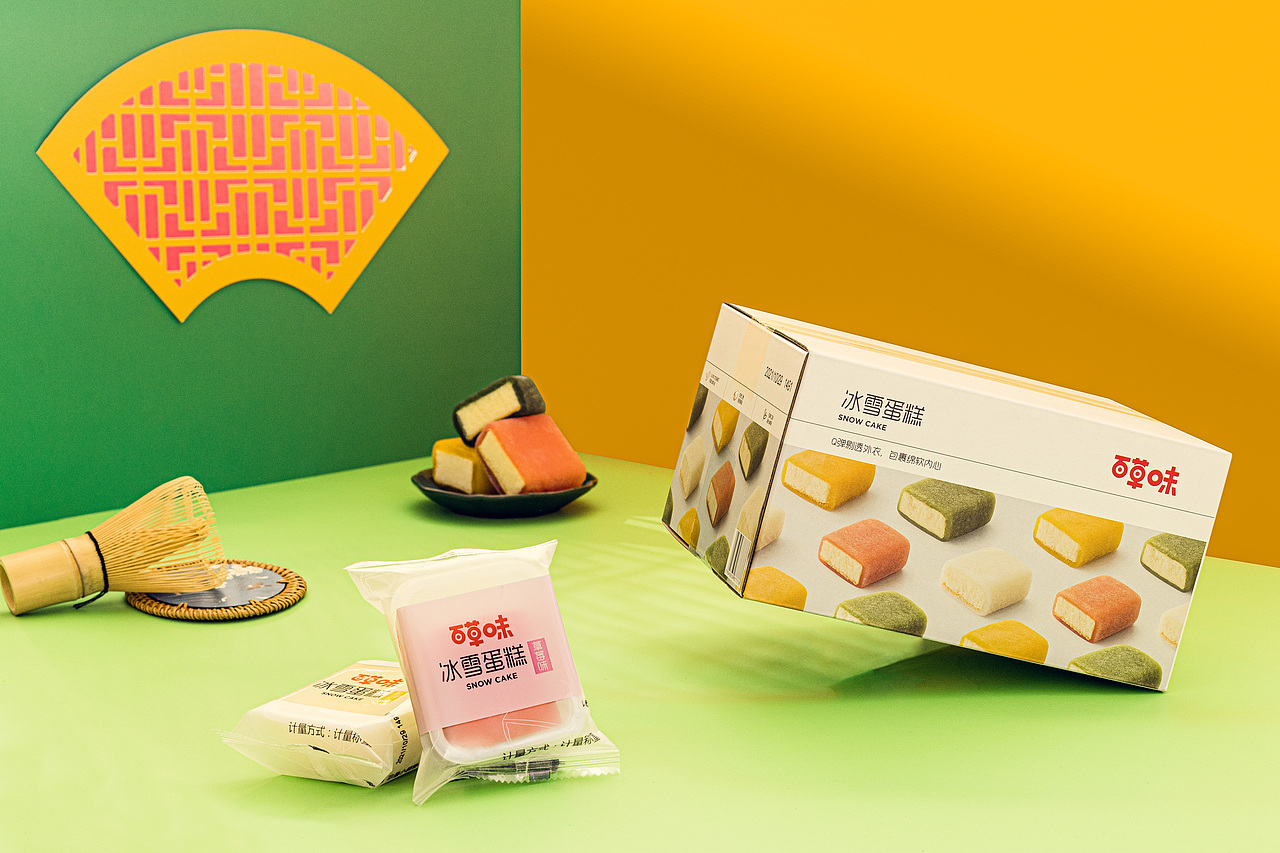 百草味冰雪蛋糕-产品摄影（图ZMjgxMDMwOTI4） - 美食摄影 - 站酷设计师花弗兰克原创素材 - 站酷ZCOOL