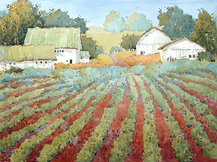 插画丨水彩画家 Joyce Hicks 绘画作品（图ZMTc4NTYyNjQw） - 创作习作 - 站酷设计师CGWANG王氏教育原创素材 - 站酷ZCOOL