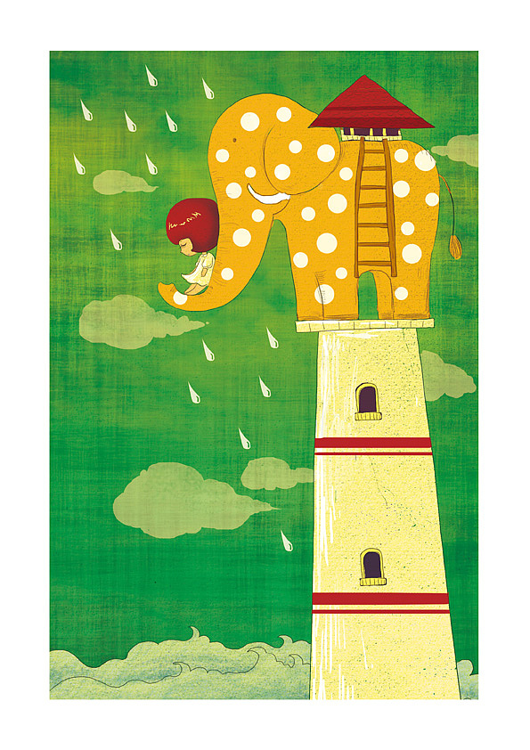 《小番茄》图书插画