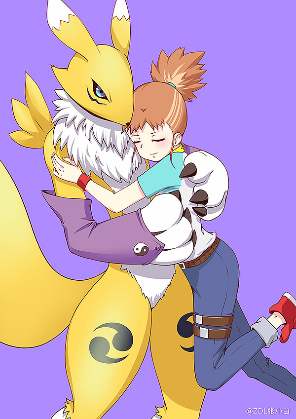 数码宝贝同人插画集个人本