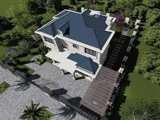 南京别墅屋面翻新案例|沁兰·雅筑小区兰蕙园