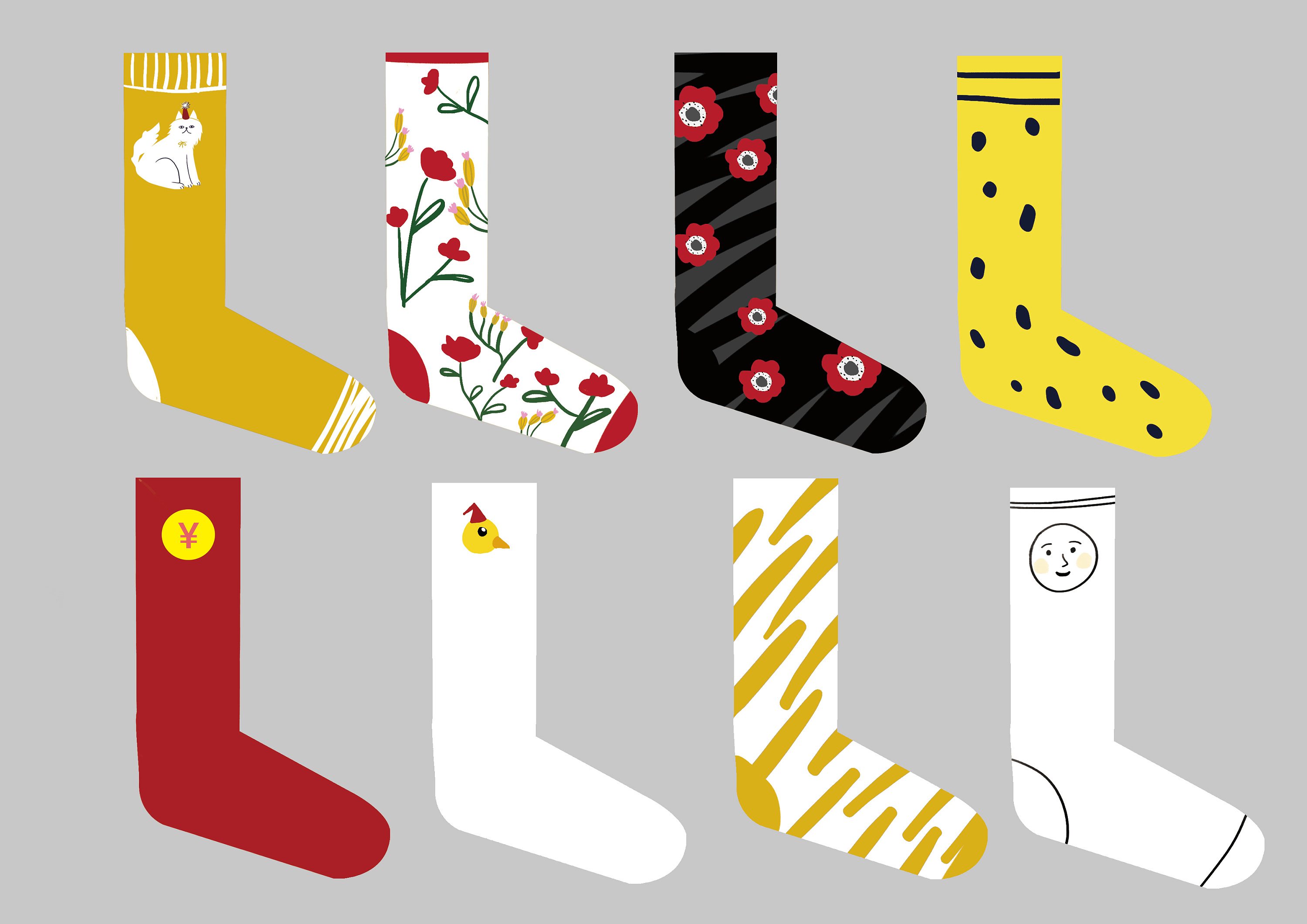 袜子定制定做原创DIY logo个性图案文字男女潮袜私人订制订做礼物-阿里巴巴