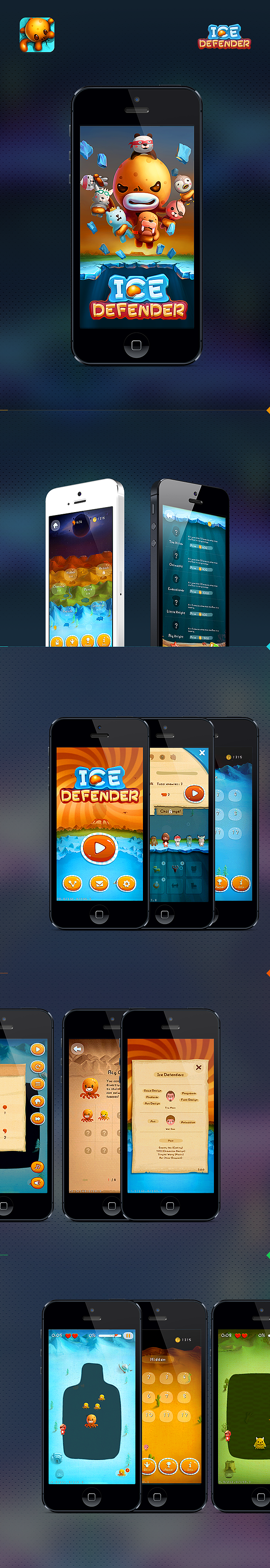 IceDefender游戏GUI设计（图ZMTY3NDc0OTI=） - 游戏UI - 站酷设计师aboutwei原创素材 - 站酷ZCOOL