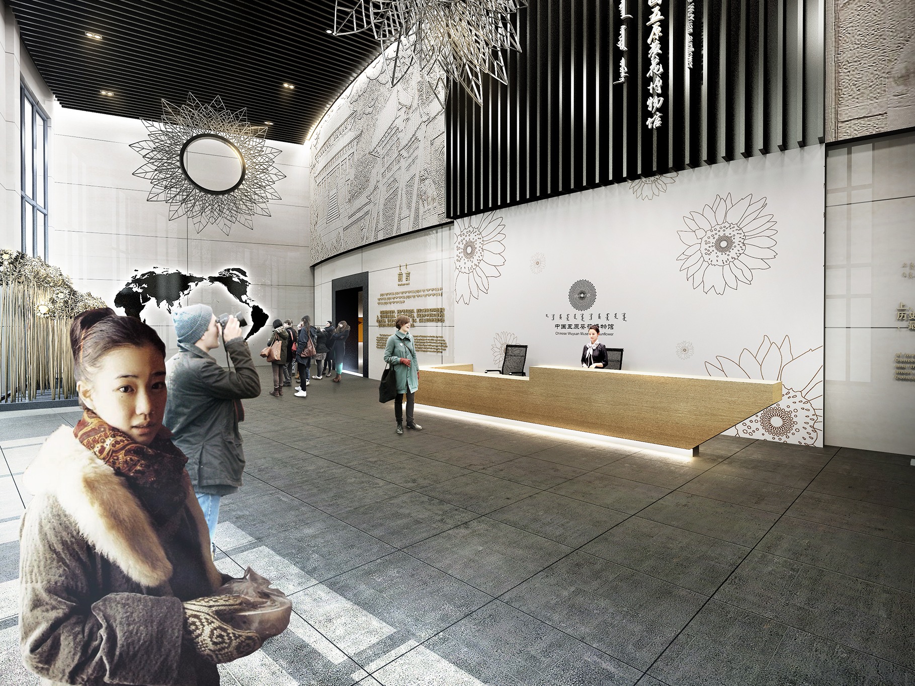 内蒙古展厅设计图片