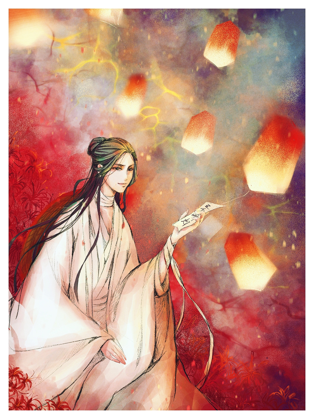 花开满城 明灯三千（图ZMTQxNzk4MTAw） - 创作习作 - 站酷设计师momo杜原创素材 - 站酷ZCOOL