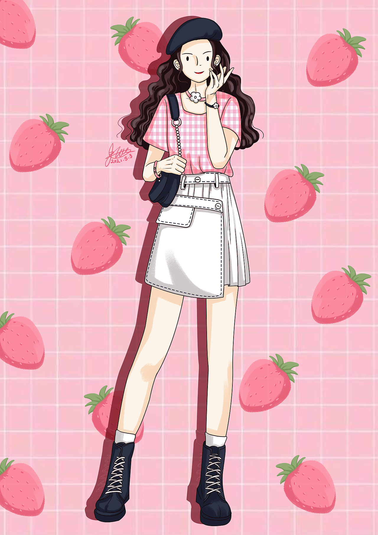 我的集美們（圖ZMjUzNDU4OTcy） - 藝術(shù)插畫 - 站酷設(shè)計(jì)師K莫菲子原創(chuàng)素材 - 站酷ZCOOL