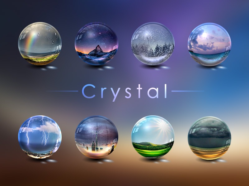 Crystal / 水晶球 / 天气主题