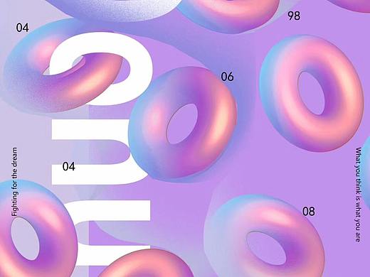 甜甜圈（個(gè)人主頁-ZMzkyMzQ3Mjg=） - 海報(bào) - 站酷設(shè)計(jì)師木子西一原創(chuàng)素材 - 站酷ZCOOL