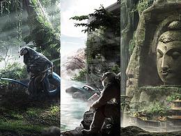 场景合成练习合集（1）