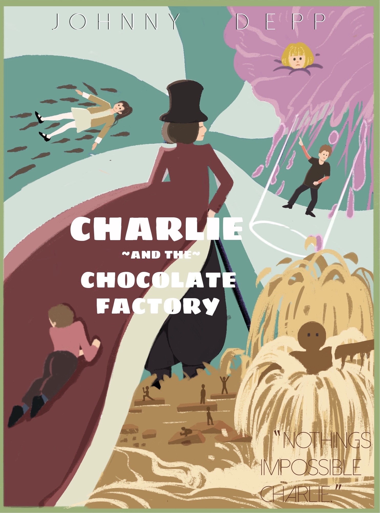 查理和巧克力工厂漫画图片