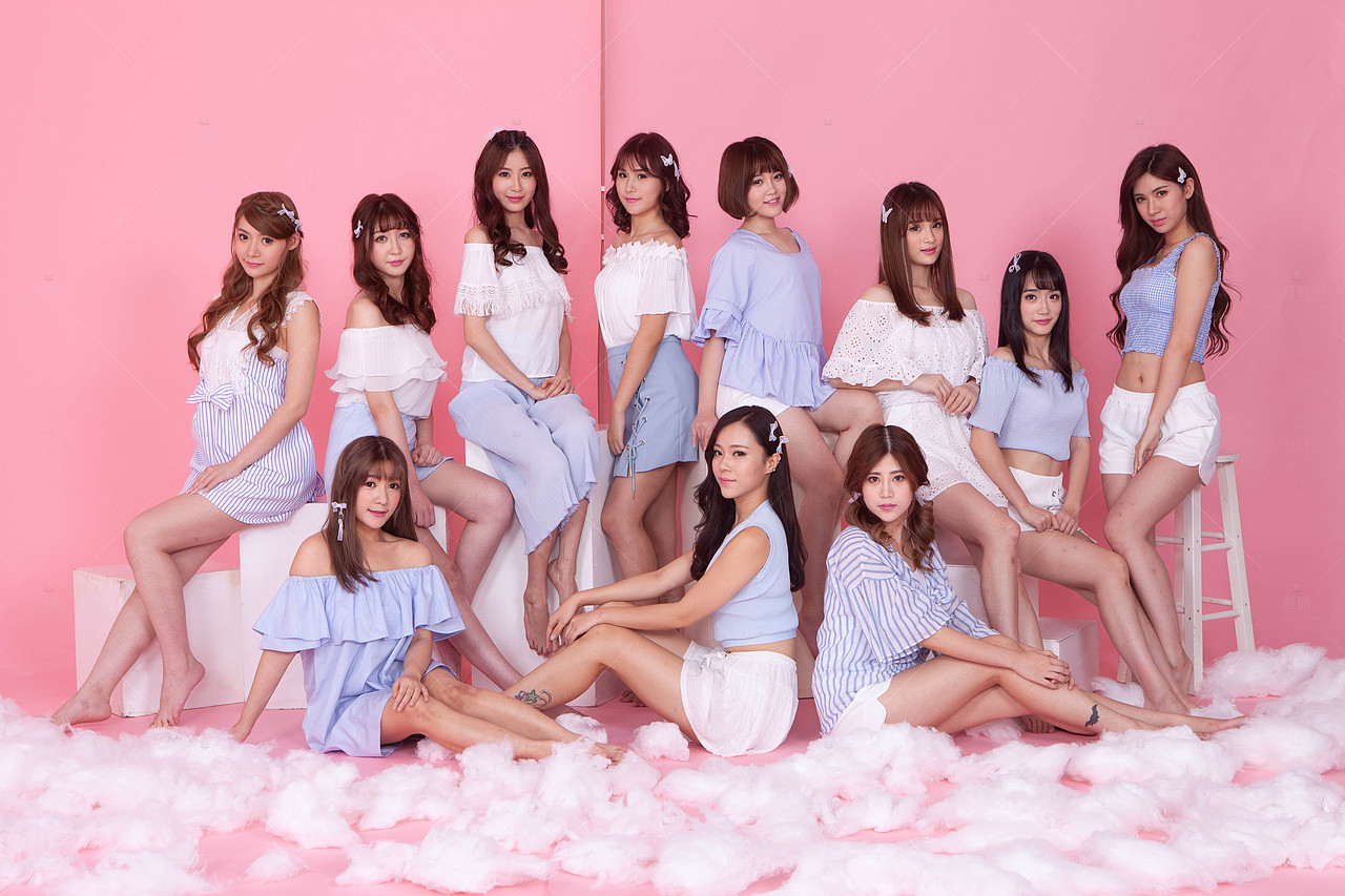 肖像-女团 摄影后期修饰（图ZMjQxNDU5MTIw） - 其他平面 - 站酷设计师FrameART原创素材 - 站酷ZCOOL