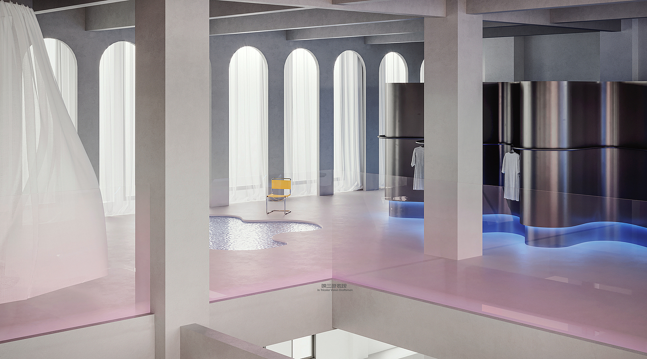 in-Tricolor ：解构经典与陆离配色，引领科幻未来风潮（图ZMjY5MDEzMjI0） - 商业空间设计 - 站酷设计师映三色视觉表现原创素材 - 站酷ZCOOL