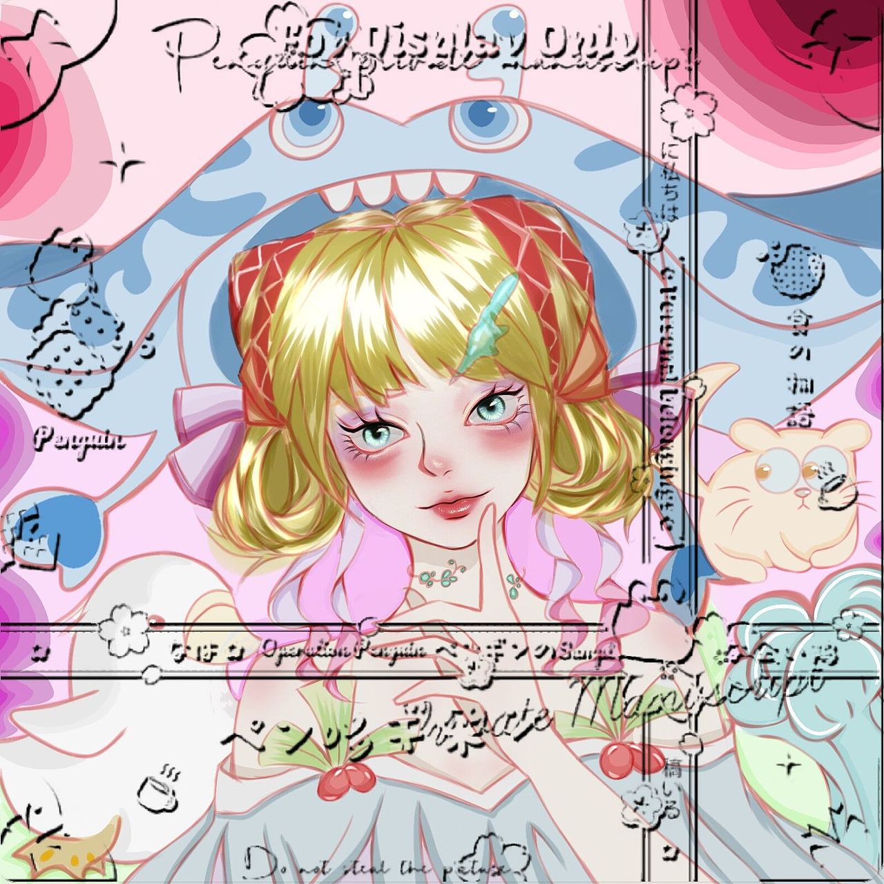 平涂12小时立绘（・∀・）（图ZMzY1OTkyMDQ4） - 图案 - 站酷设计师Z587501227原创素材 - 站酷ZCOOL