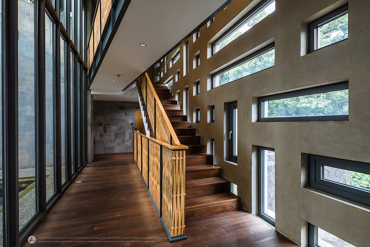 「建筑摄影」three-walled residence 三合宅