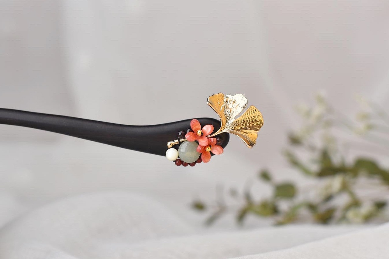 手工古风发簪|手工艺|首饰设计|颅巢_原创作品-站酷(zcool)