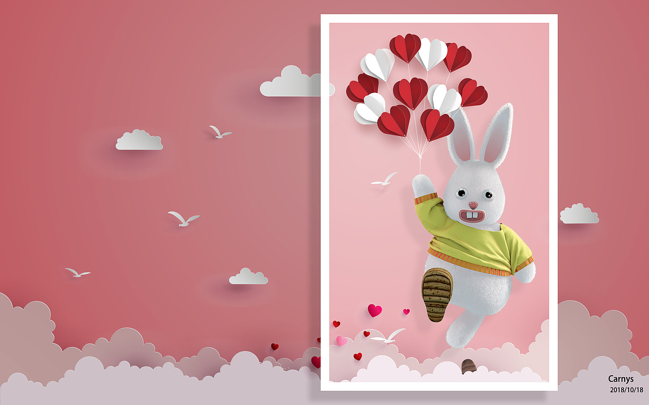 兔子（圖ZMTMxOTgwNzA0） - 人物/生物 - 站酷設(shè)計師Carnys原創(chuàng)素材 - 站酷ZCOOL