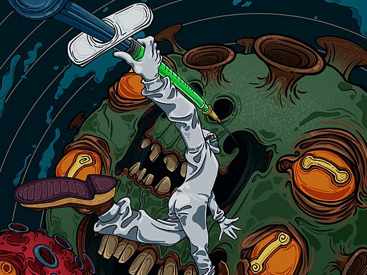 干死病毒 奥利给