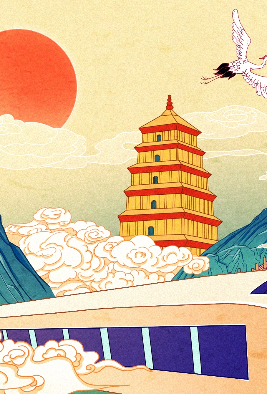 美丽中国（图ZMjYxMjc5NDI0） - 商业插画 - 站酷设计师旋风风原创素材 - 站酷ZCOOL