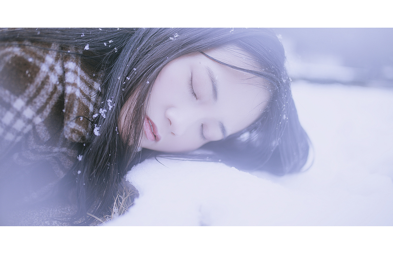 《长岛的雪》（图ZMTA0Njg4NzIw） - 人像摄影 - 站酷设计师花犯辛未原创素材 - 站酷ZCOOL