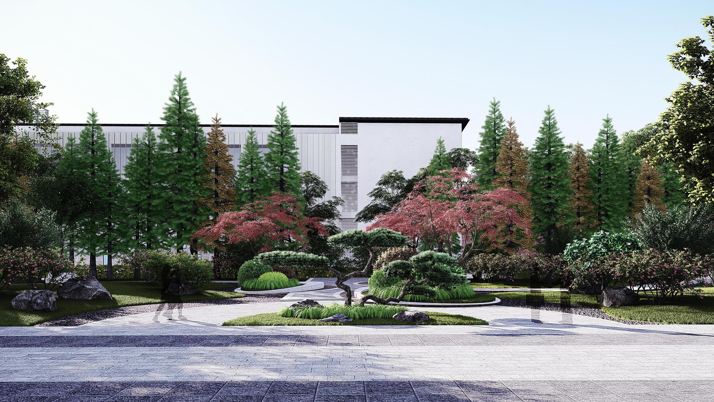 线性景观,市政绿化带景观设计